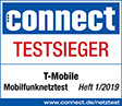 Connect-Siegel: Testsieger Mobilfunknetz 2019